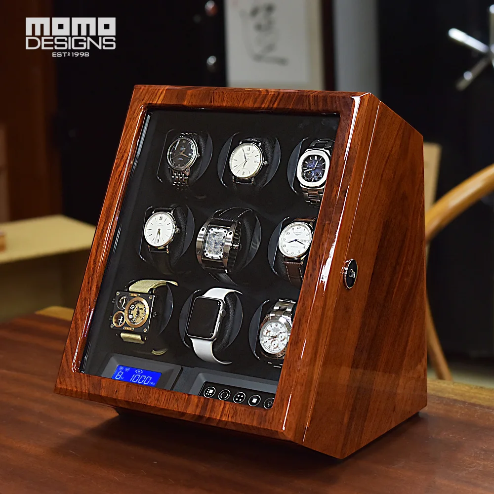 Купить Аксессуары для часов Luxury Solid Rosewood Watch Winder 9
