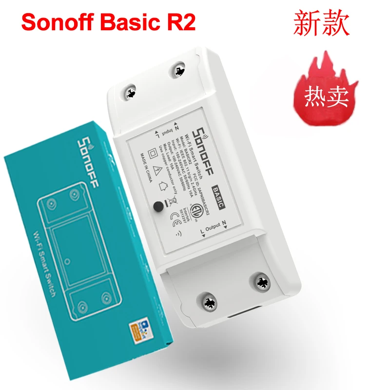 SONOFF Outlets BasicR2 Wifi Breaker Light Switch Wireless Remote Controller  DIY Smart Home Works With Alexa