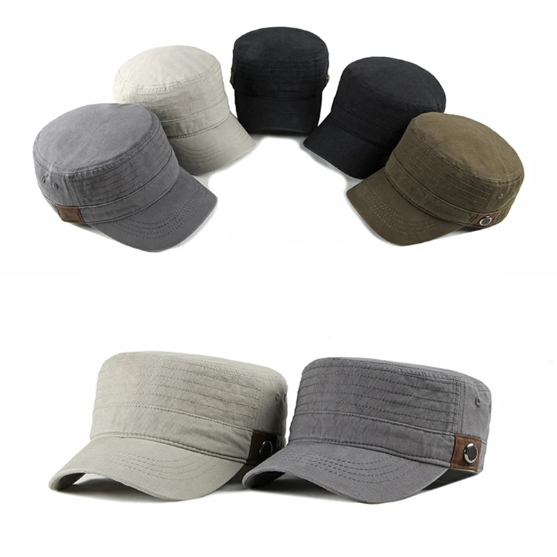 Hat Men Military Hat Casual Cotton Army 