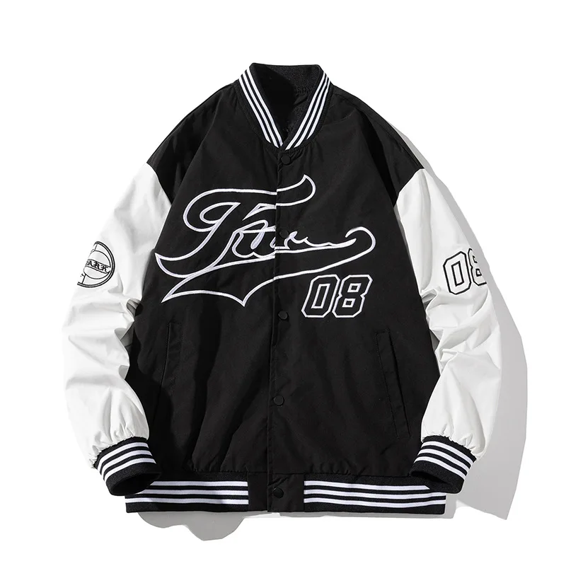 baseball jacket white