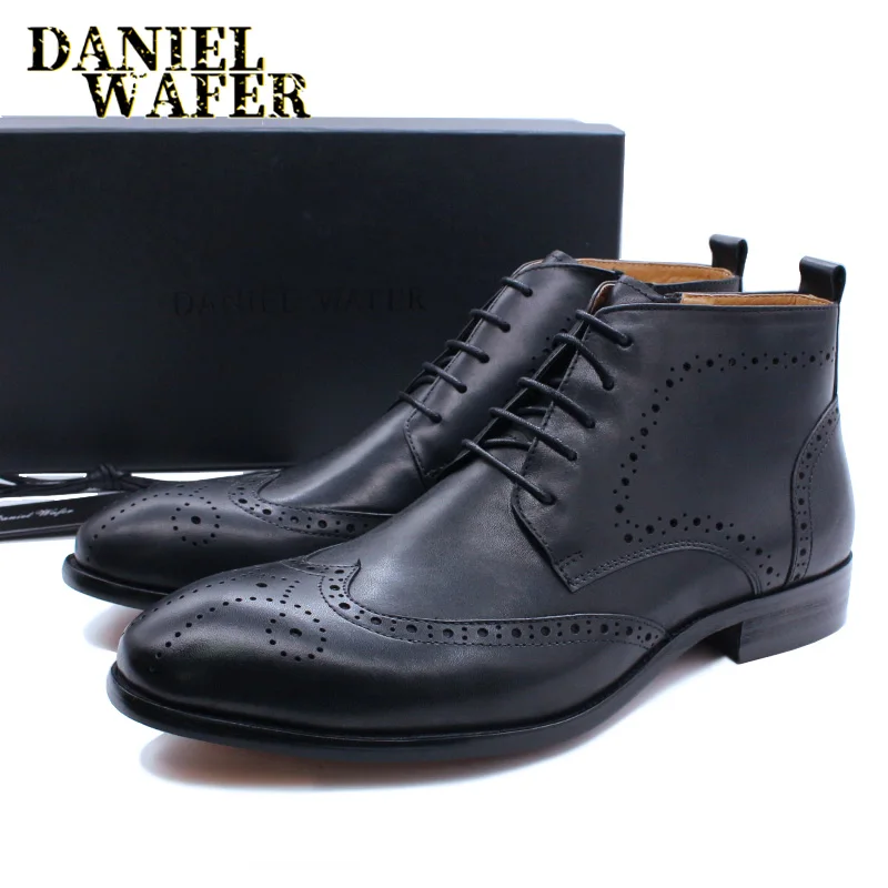 קנו אלי אקספרס | FASHION MEN'S BOOTS 