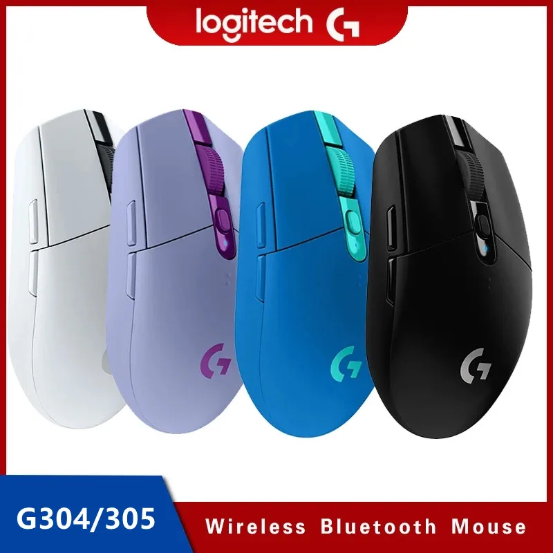 Logitech G304 G305  Wireless Mouse Gaming Esports Peripheral Programmable Office Desktop Laptop Mouse LOL-animated-img