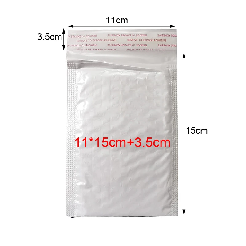 Multi-size White Bubble Envelopes Bag Thicken Waterproof Foam Bubble  Shipping Envelope Bags Self Seal Packing Bags 11/15/23cm - AliExpress