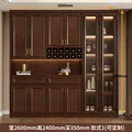 Wine cabinet  partition cabinet tea cabinet custom new light luxury living room  custom preview-4