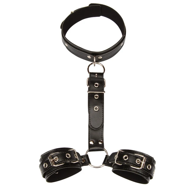 Купить Секс товары Sexy Handcuffs Collar Adult Games Fetish Flirting Bdsm Sex Bondage Rope