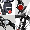 USB Rechargeable Bike Light Set,Super Bright Front Headlight and Rear LED Bicycle Light,650mah ,4 Light Mode Options preview-5