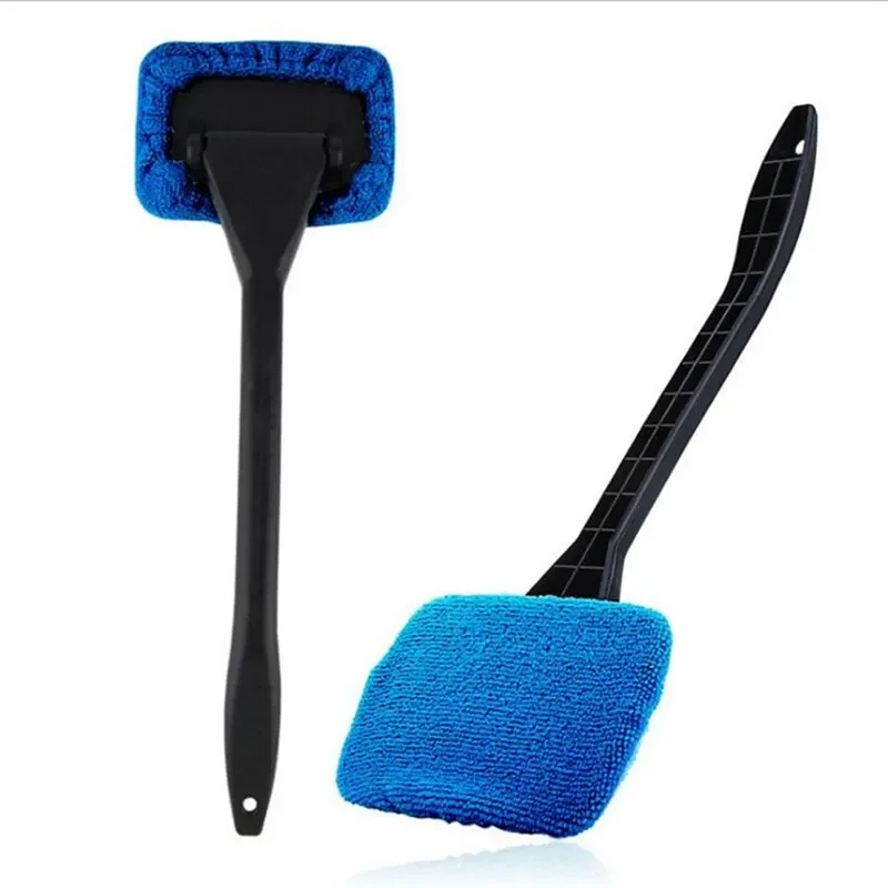 1PC Windshield Wash Tool Window Cleaning Brush Kit Car Accessories Interior Car Wiper Long Handle-animated-img