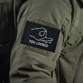 You Looked OK Tactical Patches Funny Printed Hook&Loop Patch Military OK Gesture Morale Badge Armband Backpack Stickers preview-2