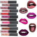 PHOERA 12 Colors Matte Liquid Lipstick Waterproof Long Lasting Velvet Mate Red Lip Gloss Lint Tube Makeup Cosmetic Lipgloss preview-2