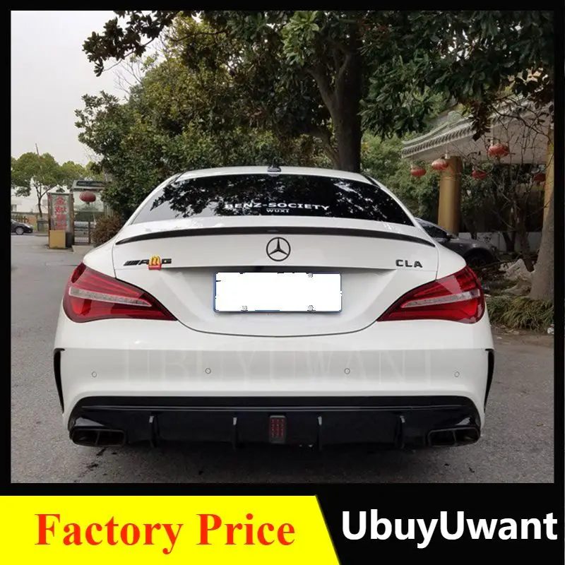 Spoiler Labbro Inferiore Per Mercedes CLA Class W117 - Diffusore Paraurti - Foto 9