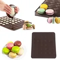 Silicone Baking Mat Large Macaroon Baking Mold  Pastry Tools Cookie Decorations Tools Mold Cupcake preview-4