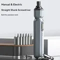 Mini Cordless Electric Screwdriver Manual/Auto Rechargeable Lithium Battery Household Small Electric Drill Screw Driver Bit Tool