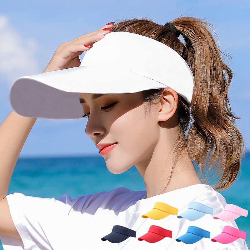 New Unisex Sports Beach Sun Visor Hat 