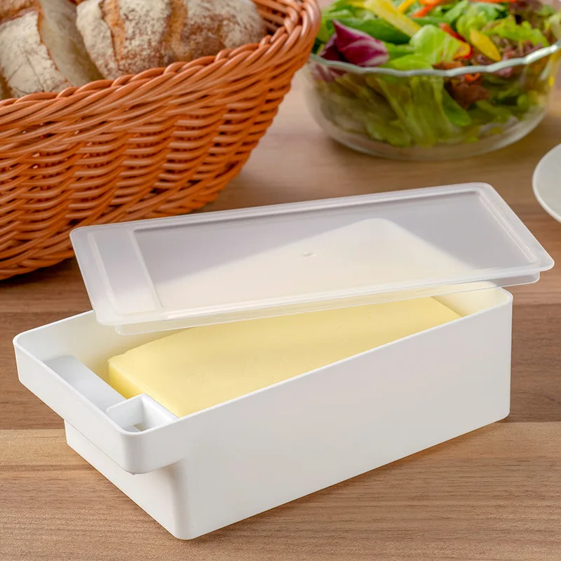 1pc Butter Cutting Box With Lid And Auxiliary Butter Cutter, Storage  Container For Baking Cheese And Cheese Cutting And Storage