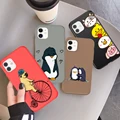 Cute Cartoon Phone Case For iPhone 13 Pro Max 11 12 13 Mini 7 8 Plus X XR Xs Max SE20 Colorful Panda Dolphin Soft Silicone Cover preview-2