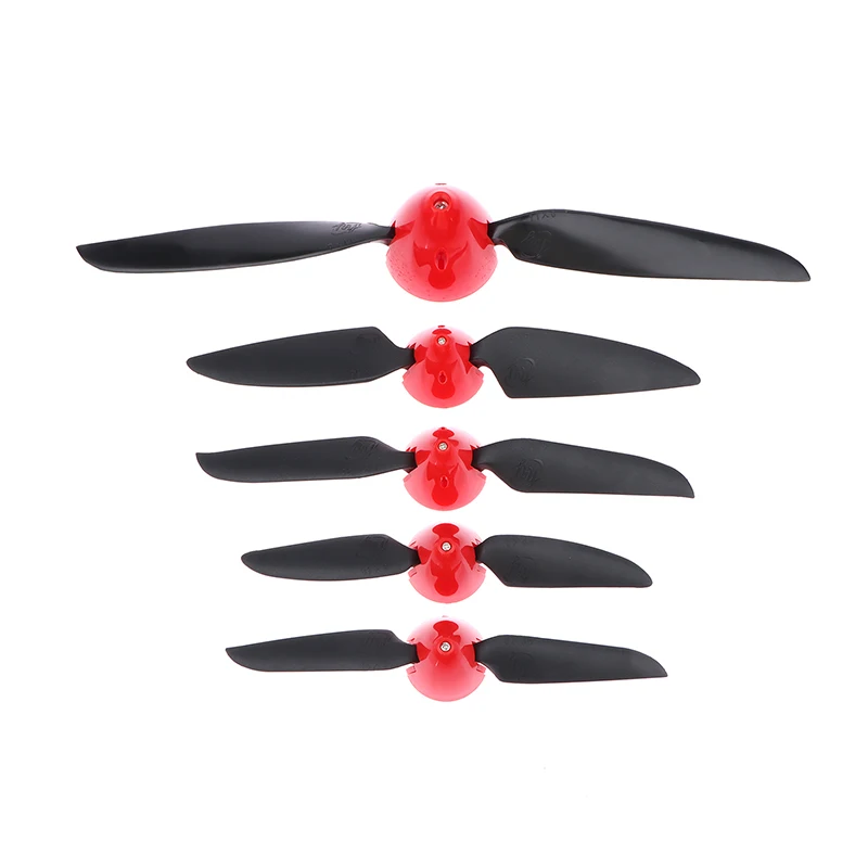 1Pcs Folding Propeller 6x3 6x4 7.5x4 8x6 11x6 With Spinner Cover Motor Shaft 3.0mm RC Plane Glider Drones-animated-img