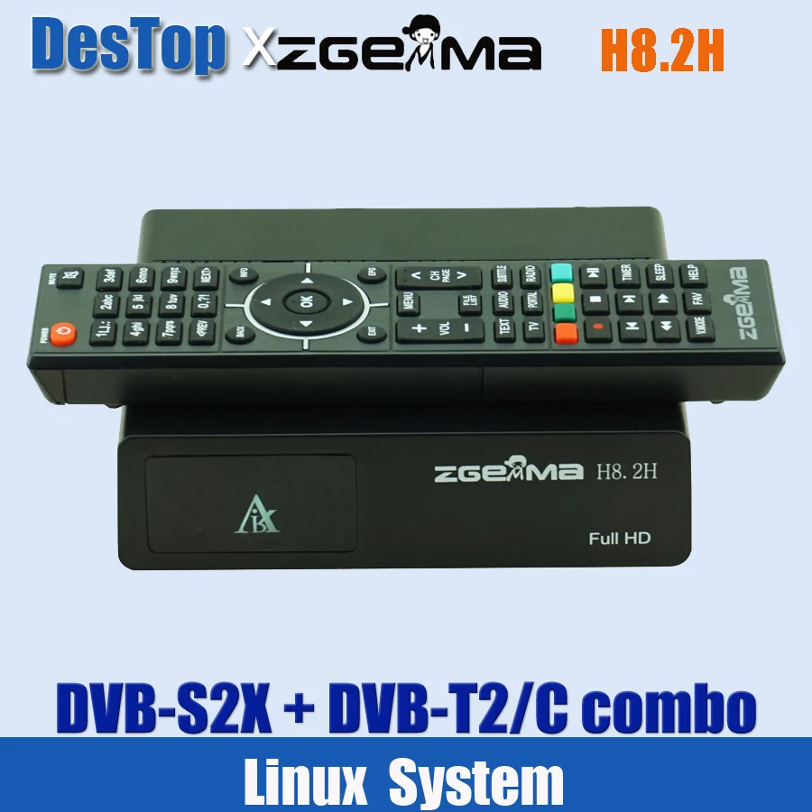 Zgemma H8.2H Combo DVB-S2 / DVB-T2 Hybrid Satellite Terrestrial