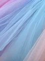 Girls Rainbow Skirt Layered Gradient Soft Tulle Tutu Skirts For Birthday Dance Performance Festive Costume preview-3