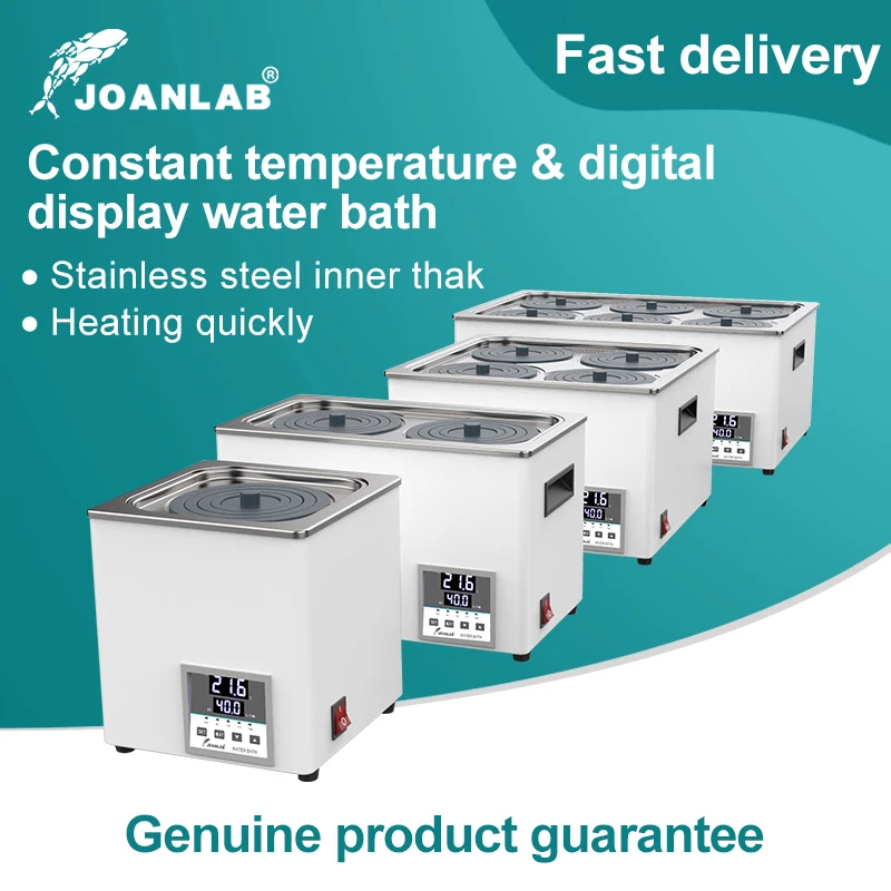 JOANLAB Water Bath Lab Heating Thermostatic Devices Digital Display Lab Equipment Constant Temperature Thermostat Tank 110v 220v-animated-img