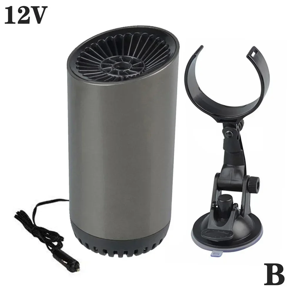 Car Heater 12/24V Portable Car Heating Fan 2 in 1 Cooling Heating