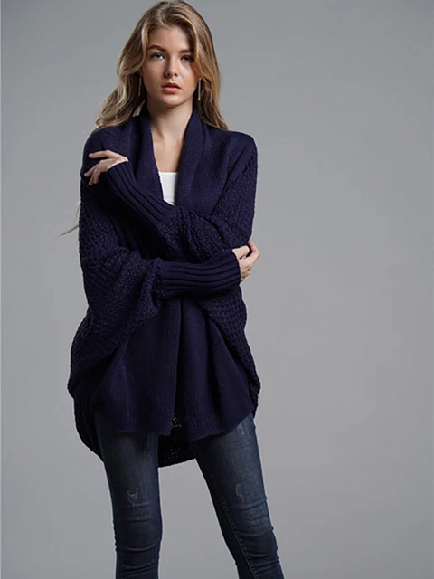 Fitshinling Oversized Sweater Cardigan 