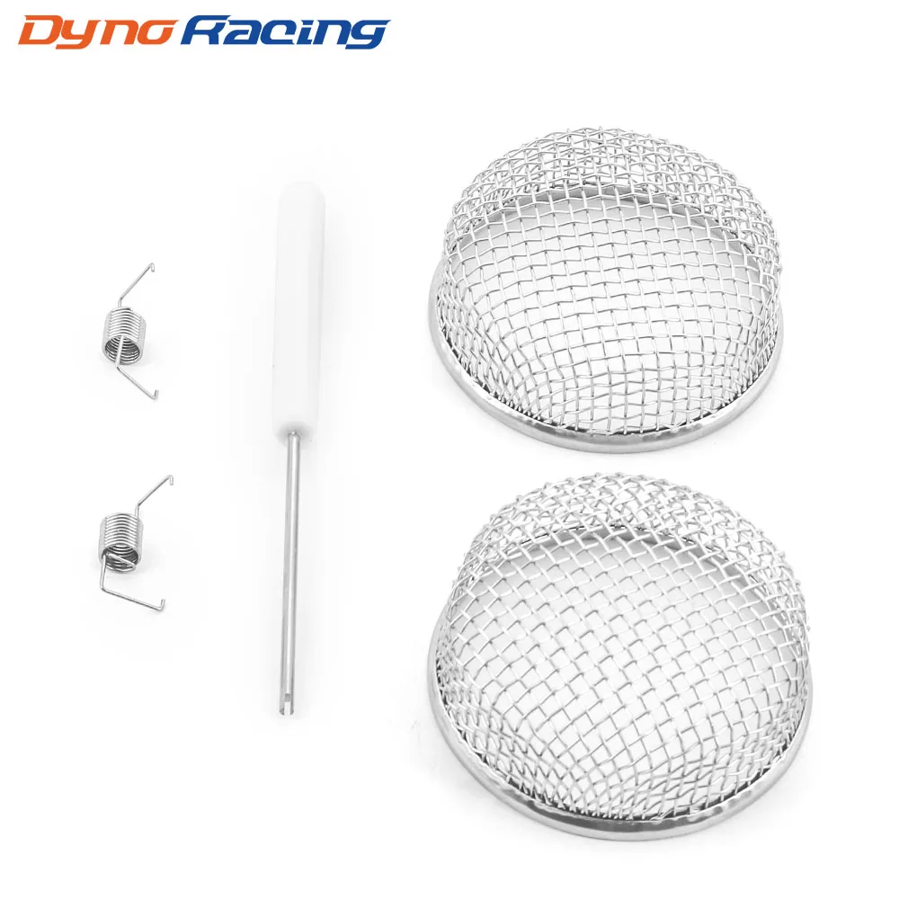 2 Pack Flying Insect Screen RV Furnace Vent Screen RV Water Heater Vent Cover 2.8‘’ Stainless Steel Mesh with Installation Tool-animated-img