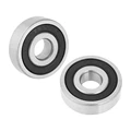 10Pcs/Set Bearing Balls 6200-2RS Double Rubber Sealed Steel Deep Groove Ball Bearing Size 10 X 30 X 9Mm preview-1