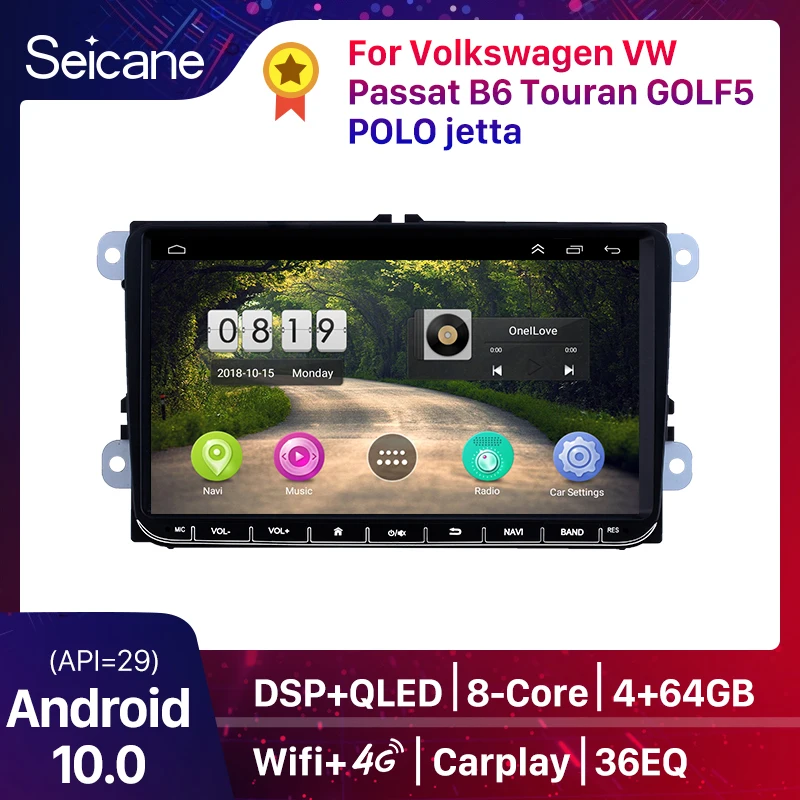 Android 10.0 car radio for Golf Plus 2003-2013