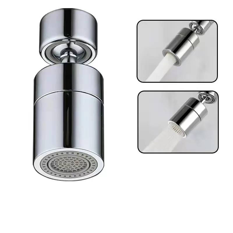 Kitchen Water Faucet Aerator 360 Degree Swivel Tap Universal Bathroom Water Tap Filter Nozzle Diffuser Adapter Filter Nozzle-animated-img