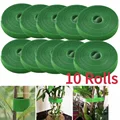 10/1M Nylon Plant Ties Plant Bandage Hook Tie Loop Adjustable Plant Support Reusable Fastener Tape for Home Garden Accessories