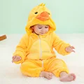 Baby Kigurumi Dinosaur Unicorn Animal Cosplay Costume Winter Warm Jumpsuit for Toddler Boys 1 to 2 3 4 Years Baby Girl Outfits preview-4