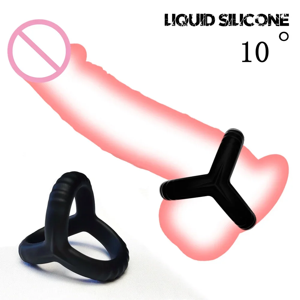 Купить Секс товары | Penis Ring Reusable Silicone Semen Cock Ring Penis  Enlargement Delayed Ejaculation Sex Toys For Men