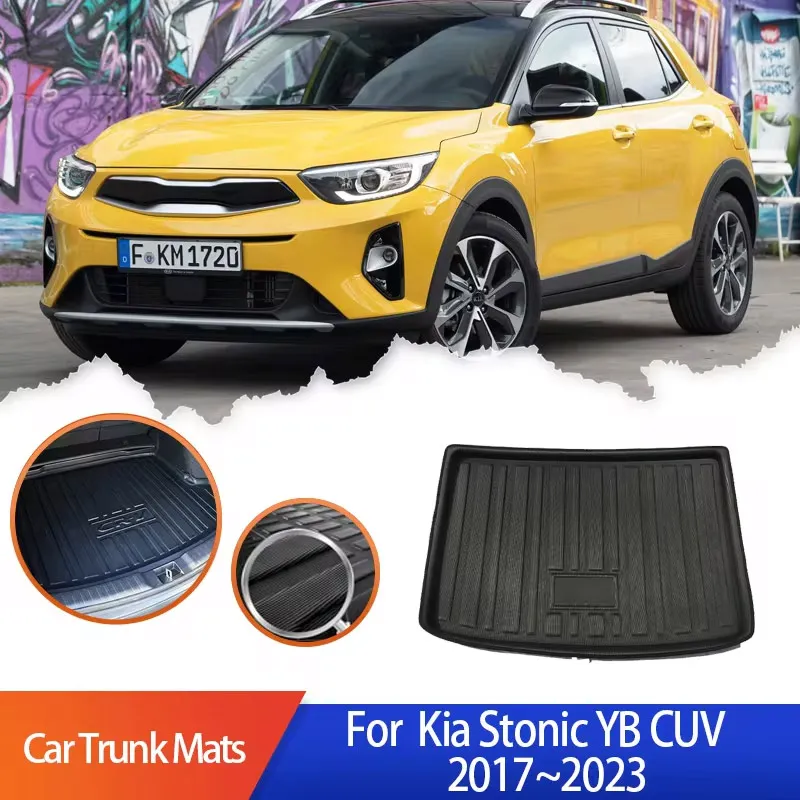 Купить Алиэкспресс Car Trunk Mats For Kia Stonic YB CUV 2017 2018 2019 2020 2021 2022 2023