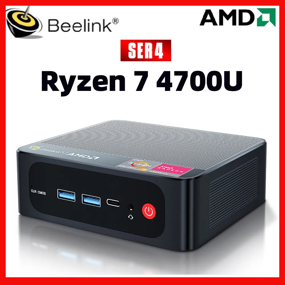 Купить Алиэкспресс | Beelink SER4 AMD Ryzen 7 4700U Wifi 6E Windows 11