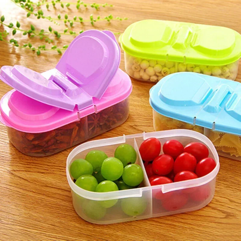 High Quality Healthy Food Container Portable Lunch Box Capacity Camping Picnic Food Fruit Storage Box for Kids Dinnerware-animated-img