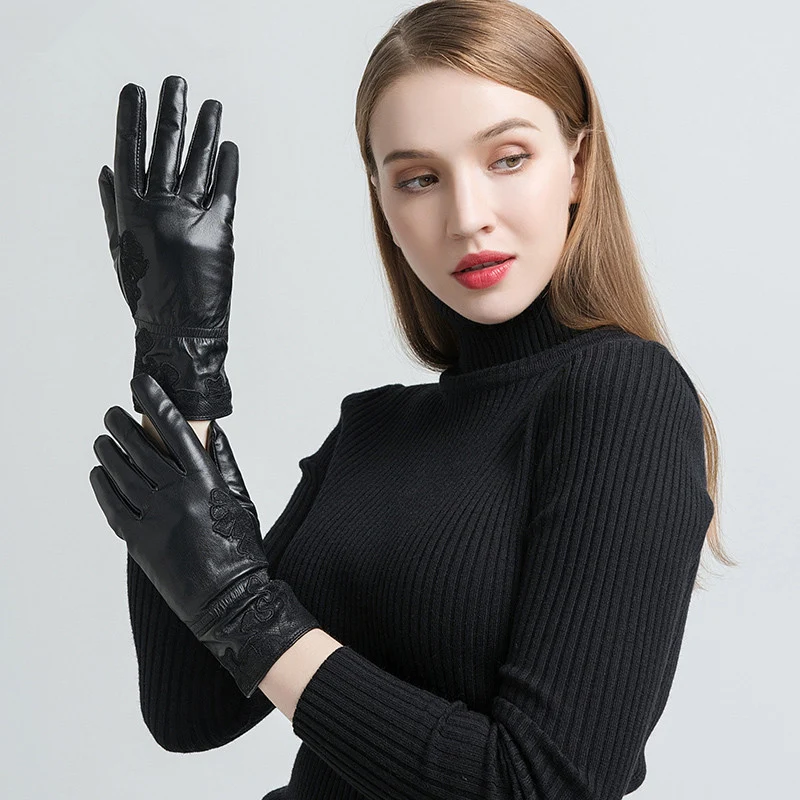 women's goatskin gloves