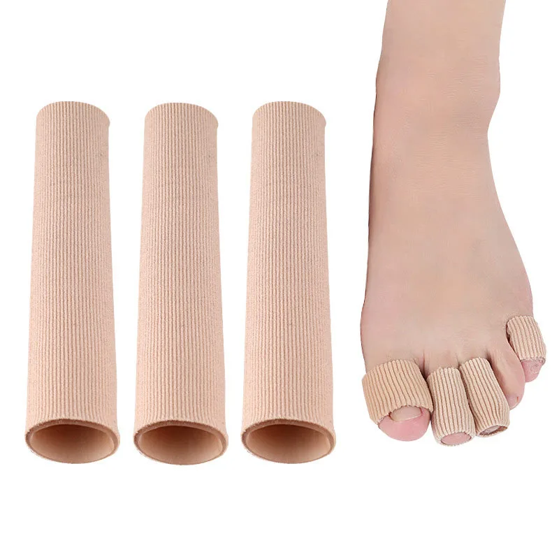 Fabric Toe Separator Finger Protector Applicator Corn Callus Remover Bunion Corrector Pedicure Tools Pain Relief Tube Foot Care-animated-img