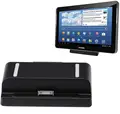 עבור Samsung Galaxy Tab 2 7.0 8.9 10.1 מחזיק תחנת עגינה לפוד טעינה + כבל USB עבור מטען קיר Samsung Galaxy Note 10.1 N8000 N8010