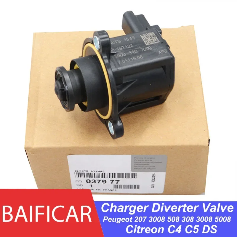 Baificar New Charger Diverter Overrun Air Turbo Solenoid Valve 037977 For Citroen C4 C5 Peugeot 207 3008 508 308 3008 5008 DS-animated-img