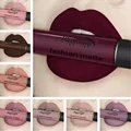 New Brand Makeup Lipstick Matte Lipstick Brown Nude Chocolate Color Liquid Lipstick Lip Gloss Matte Batom preview-3