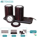 Retekess TD163 restaurant pager wireless calling system vibrator coaster buzzer beeper receivers for cafe bar food truck hotel