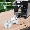 iCafilas Reusable For Lavazza Blue Coffee Capsule Machine Stainless Steel Refillable Capsule Pod For Lavazza LB951 For CB-100