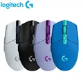 LogiTech G304 Lightspeed עכבר משחקים אלחוטי ספורט אלקטרוני ציוד היקפי ניתן לתכנות שולחן עבודה משרדי, עכבר מחשב נייד לא כולל סוללות