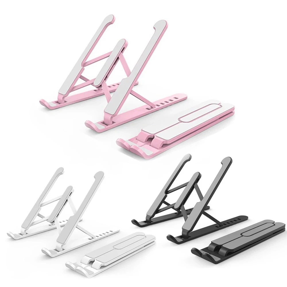 Universal Tablet Laptop Stand Foldable Stand Lifting Base Heat Dissipation Portable Elevated Storage Rack Computer Accessories-animated-img