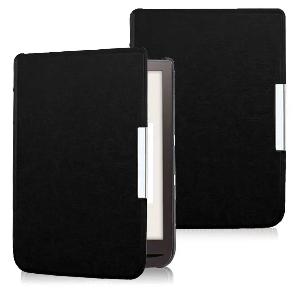 Case for Vivlio InkPad 3 PB740 Color EReader Premium Leather Shell Back  Cover With Auto Sleep/Wake+Protect Film