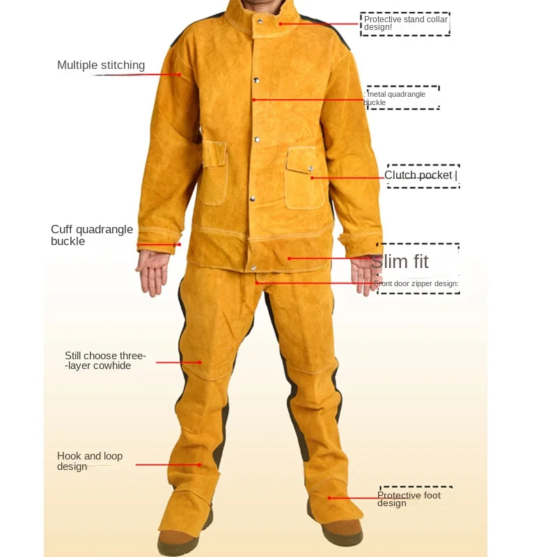 Waterproof One-Piece Overalls With Hood Oil-Resistant Work Safety Clothing  Coverall For Sparying Painting Factory