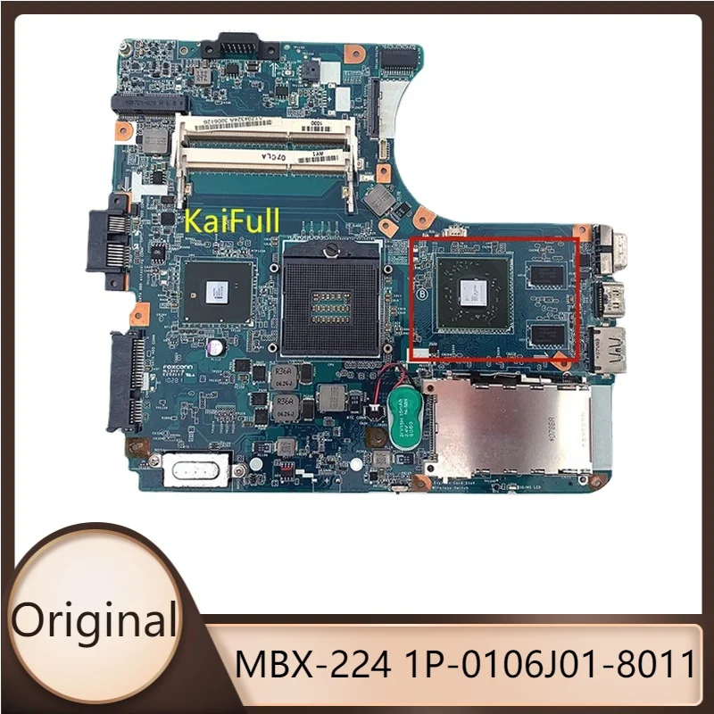 For Sony Vaio VPCEB Series Laptop Motherboard HM55 DDR3 HD4500 Graphics A1794336A MBX-224 M960 1P-0106J01-8011 100% Test Work