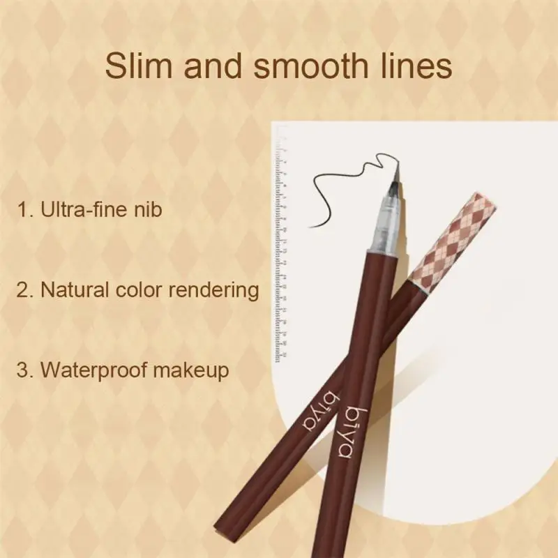 Water Eyebrow Pencil Long-lasting Makeup Waterproof Eyebrow Pencil Health & Beauty Eyebrow Pencil Extra Fine Nib Tricolor-animated-img