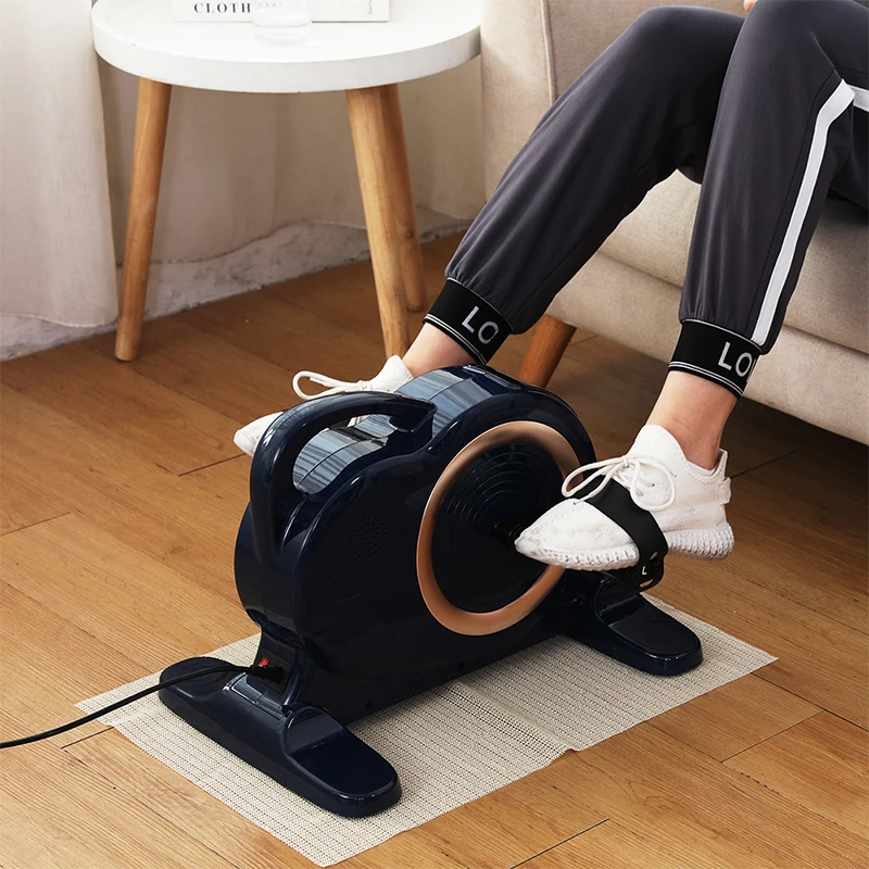 Multi-Function Magnetic Control Stepper Elderly Leg Trainer Electric Rehabilitation Machine Home Mini Exercise Bike-animated-img