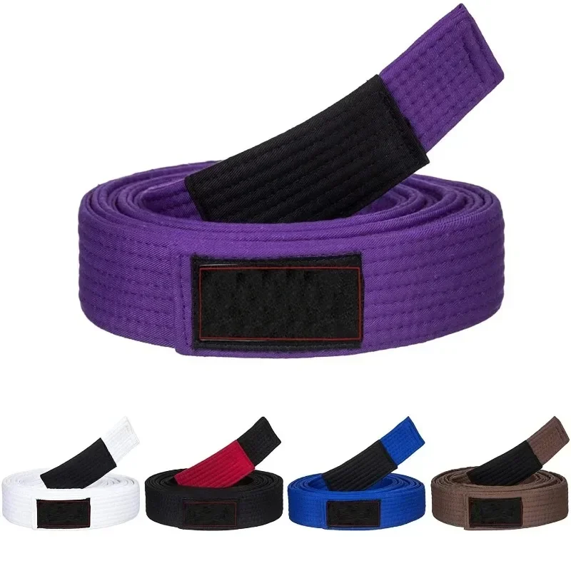 Brazilian Jiu Jitsu BJJ Belts 215cm - 315cm Adult  A0 A1 A2 A3 A4 Black Brown Purple Blue White-animated-img